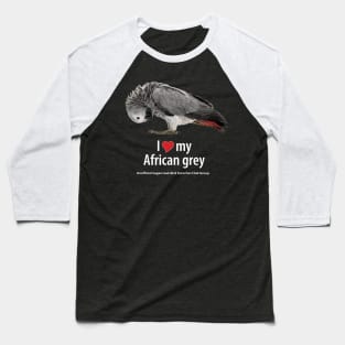 love African grey (2) Baseball T-Shirt